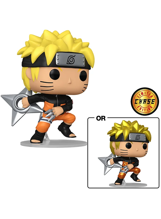 Funko Funko Pop! Animation: Naruto S - Naruto (Shuriken) w/chase (MT), Collectible Vinyl Figures - Gift Idea - Official Merchandise - Toys for Kids & Adults - Model Figure for Collectors and Display