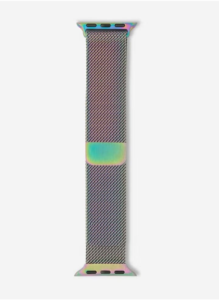 ELTRAZONE - Milanese Apple Watch Strap Compatible with 42mm, 44mm, 45mm, and 49mm Models - Image 1