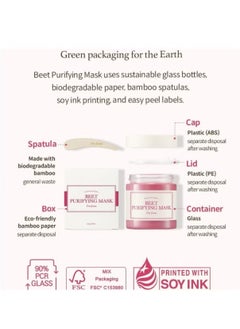 I’m From Beet Purifying Mask, Deep moisturizing wash-off clay mask,1.5% red beet enzyme, clean the pores and control sebum, soothing effect for dry, dull, sensitive skin - 3.88oz (110g) - pzsku/Z807C170867686D044591Z/45/_/1740303716/8810571c-4b49-4dcf-8482-69dec21d3a15