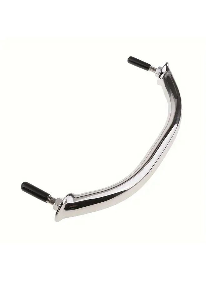 Marine Grade 316 Stainless Steel Gate Handle Set 8 Inch Polished With Installation Hardware - Image 4
