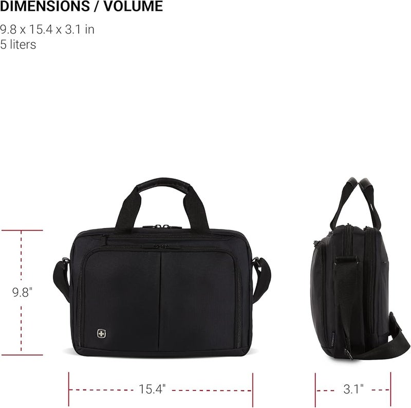 Wenger Source Padded Document Organizer & 14-Inch Laptop Bag, 3.1 x 9.8 x 15.3 - Image 4
