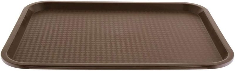 زودياك صينية الوجبات السريعة من البولي بروبيلين من سانيكس، موديل 81340C، بني، مقاس 45.5×35.5 سم - Image 3
