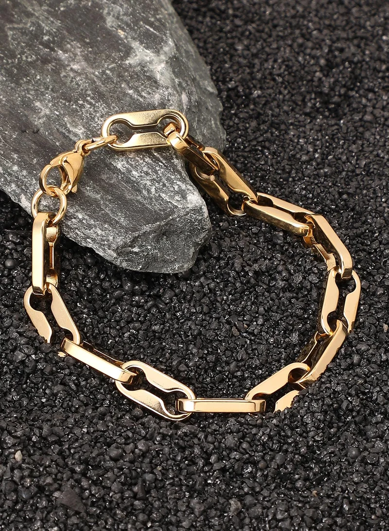 سوهي Women's The Mechanical-Link Chain Bracelet