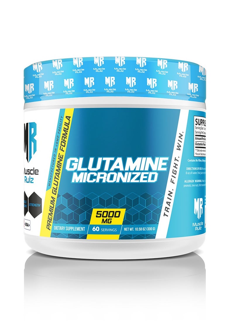 Muscle Rulz Muscle Rulz GLUTAMINE Micronized 5000 mg 60 Servings 