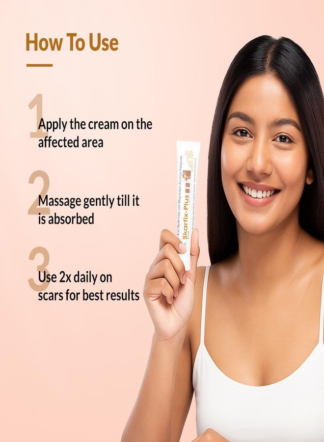 Fixderma 2% Kojic Acid + 1% Arbutin Skarfix-Plus Scar Removal Cream | Hyperpigmentation Removal Cream and Acne Scars Removal Cream | Helps to Reduce Melasma- 15gm (Pack of 2) - Image 5