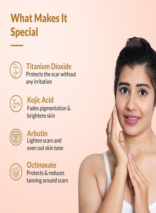 Fixderma 2% Kojic Acid + 1% Arbutin Skarfix-Plus Scar Removal Cream | Hyperpigmentation Removal Cream and Acne Scars Removal Cream | Helps to Reduce Melasma- 15gm (Pack of 2) - Image 4
