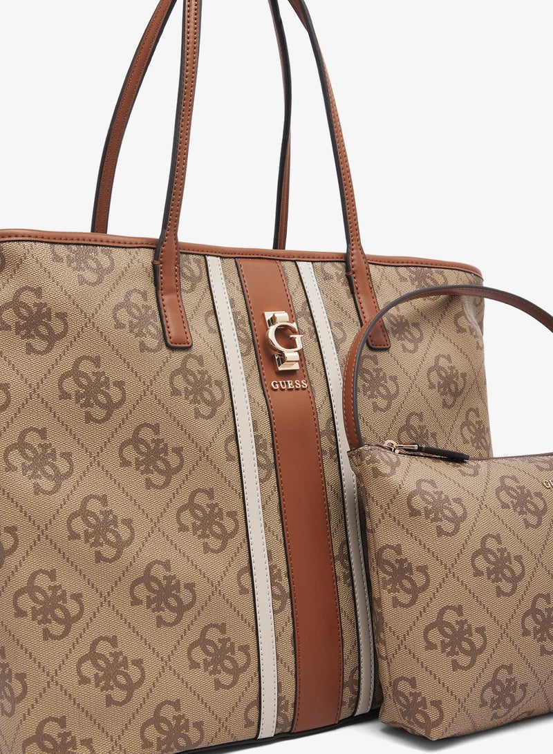 GUESS erenia large 2 in 1 tote bag - Image 4