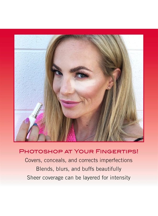 Mirabella Perfecting Long-Wear Concealer Stick, Medium/Dark IV - Weightless & Versatile Formula Soothes, Nourishes & Moisturizes Skin While Hiding Fine Lines & Wrinkles - Paraben-Free & Cruelty-Free - Image 2