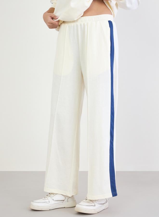 ستايلي طقم سويت شيرت واسع بطول عادي مع جوغر - Image 4