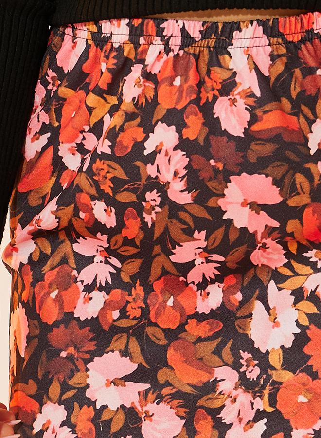 Take Two All-Over Floral Print Maxi Skirt  - Image 3