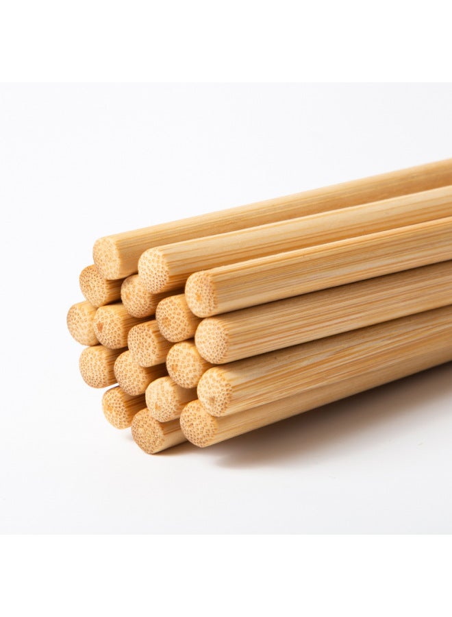 Direct Natural Bamboo Chopsticks Household Hotel Chopsticks No Paint No Wax Bamboo Chopsticks LOGO-Specifications:24cm * 7.0*7.0 Carbonization Belt Section  - Image 2