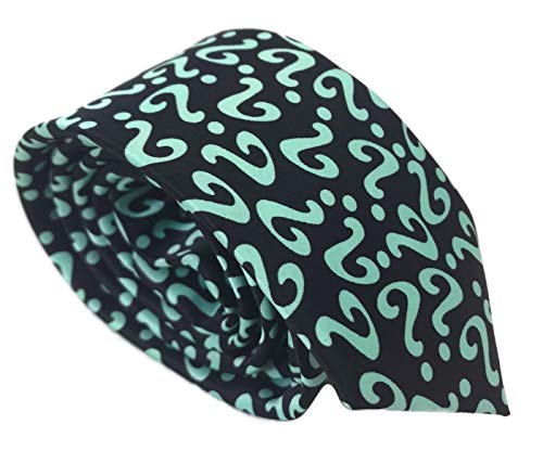 costumebase Riddler Green Question Mark Tie Gotham - Image 3
