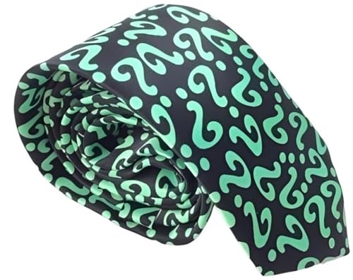 costumebase Riddler Green Question Mark Tie Gotham - Image 1