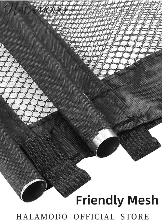 Generic Retractable Baby Safety Gates for Door & Stair, Mesh Pet Gate 72cm Tall, Extends to 110cm Wide, Indoor Toddler Play Fence Easy to Roll  - Image 4