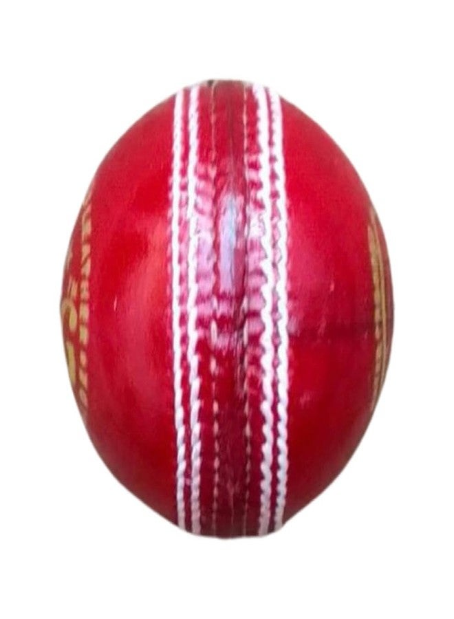 تبلد كرة كريكيت جلدية جديدة من SAG، إصدار 20 أوفر (مجموعة) - حجم قياسي، عبوة من قطعتين، أحمر وأبيض - Image 5