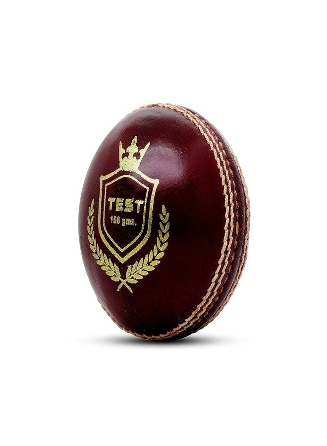تبلد كرة كريكيت جلدية جديدة من SAG، إصدار 20 أوفر (مجموعة) - حجم قياسي، عبوة من قطعتين، أحمر وأبيض - Image 3