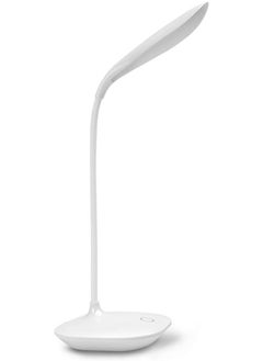 Desk Lamp, USB Portable Eye-Care LED Desk Lamp, 3 Levels Dimmer Suitable for Reading/Relaxation/Bed Rest, Night Light, Flexible Neck, Touch Sensitive Control Panel