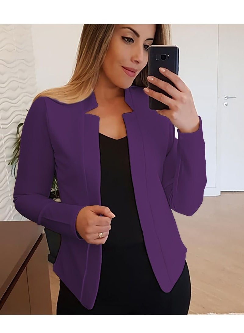 Loquat Women's New Fashion Simple Slim Coat 