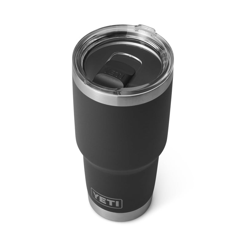 YETI Rambler 30 oz Stainless Steel Vacuum Insulated Tumbler w/MagSlider Lid, Black - Image 3