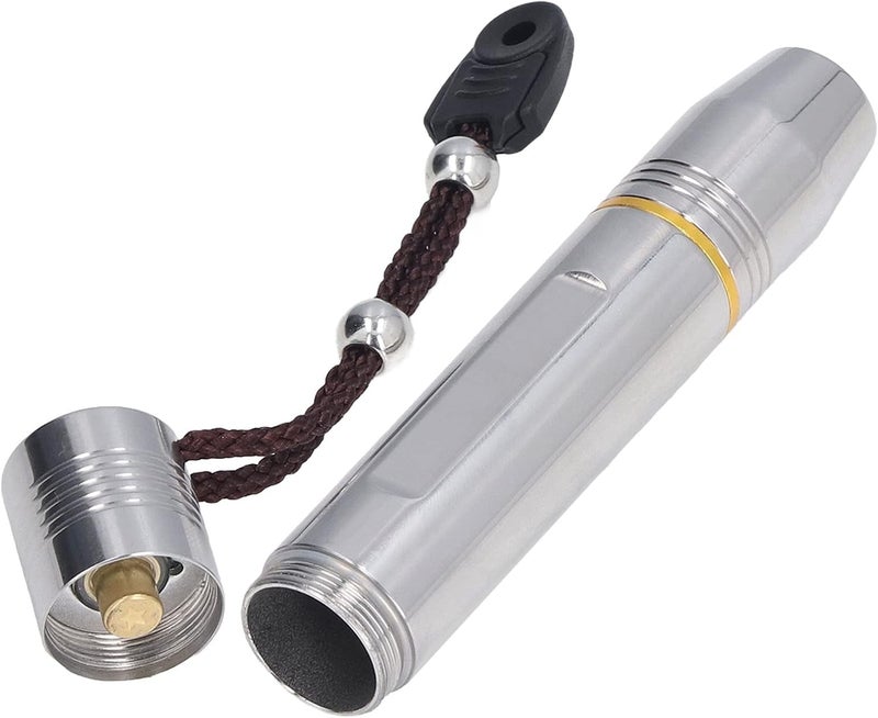 Aramox Premium Quality Stainless Steel Identification Flashlight, 1000lm, Detection - Image 2