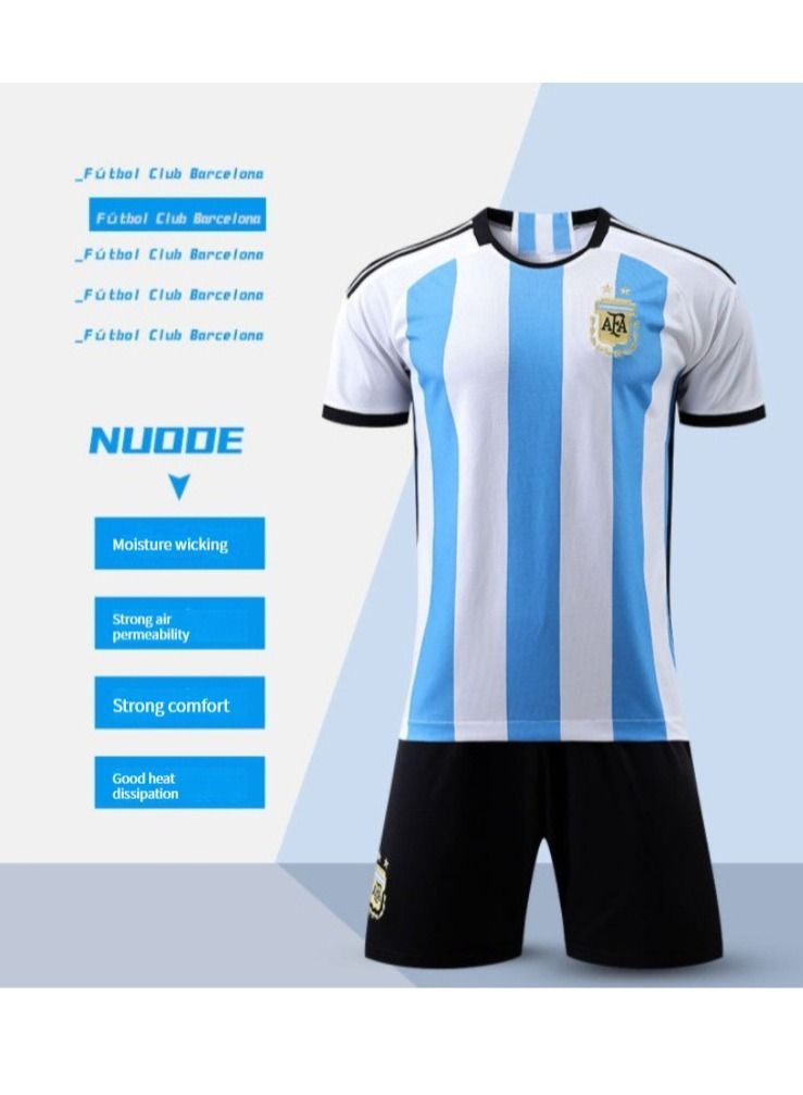NIBEMINENT M MIAOYAN 2022 World Cup club football uniform men and women adult children suit jersey  - Image 2