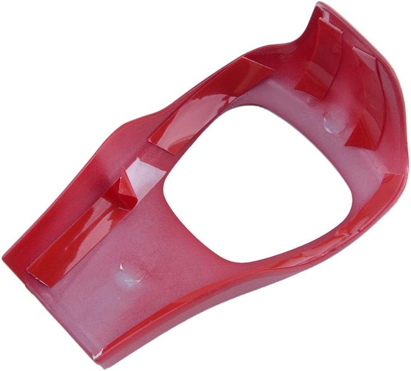 DEMULAX Red Gear Shift Lever Knob Cover for Jeep Cherokee - Image 3