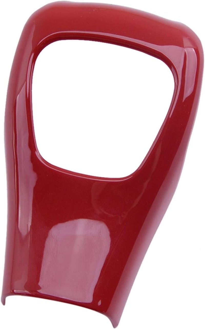 DEMULAX Red Gear Shift Lever Knob Cover for Jeep Cherokee - Image 1