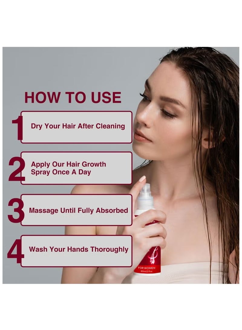 EELHOE Minoxidil Foam for Women Hair Growth: 5% Minoxidil as Women's Hair Loss Treatments and Hair Thickening Products - Image 3