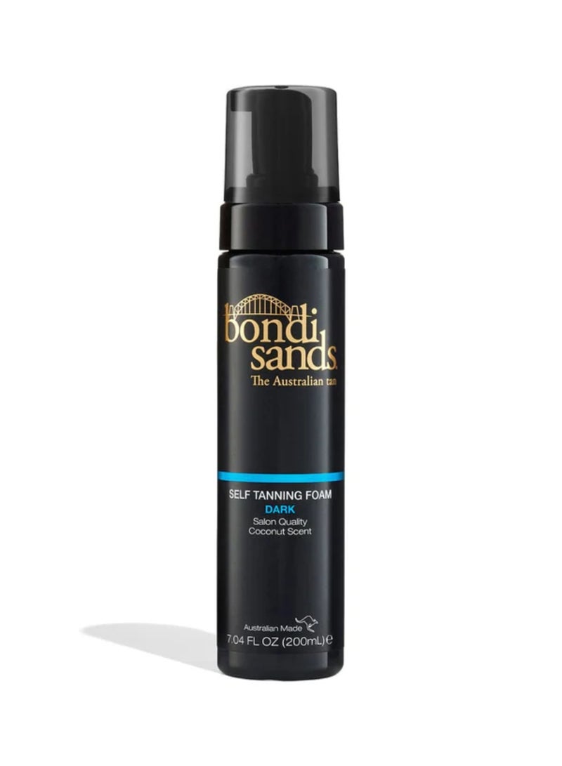 BONDI SANDS Streak-Free Self Tanning Foam for a Deep, Dark Bronze - Lightweight & Quick-Drying Formula, Enriched with Hydrating Oils (200 ml) - Image 1