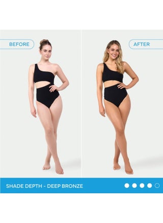 Streak-Free Self Tanning Foam for a Deep, Dark Bronze - Lightweight & Quick-Drying Formula, Enriched with Hydrating Oils (200 ml) - view 3