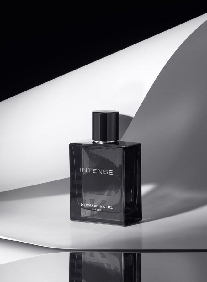 Michael Malul Jet Black Intense Eau de Parfum for Men - 100ml | 3.4oz - Image 4