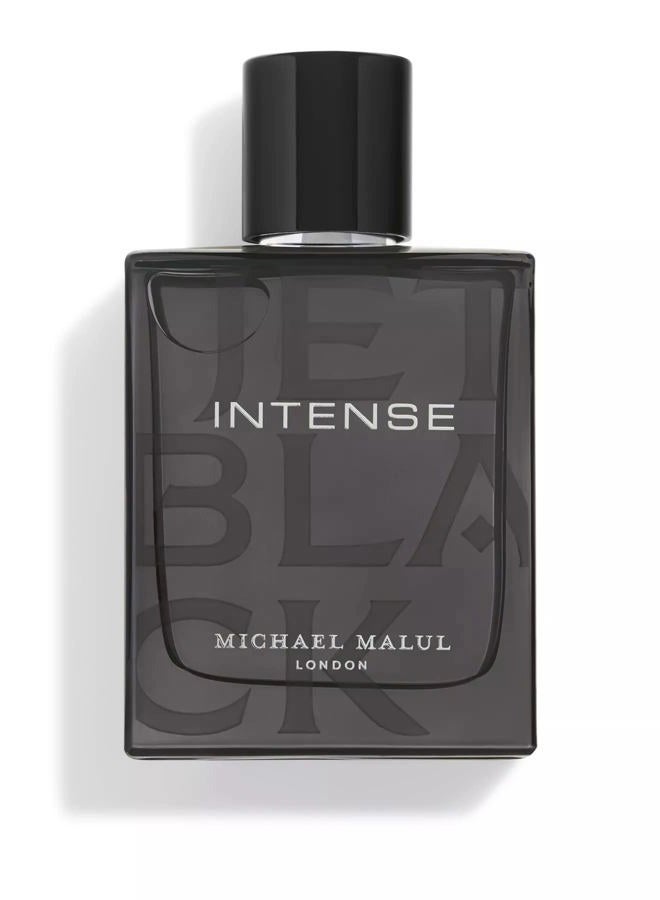 Michael Malul Jet Black Intense Eau de Parfum for Men - 100ml | 3.4oz - Image 1