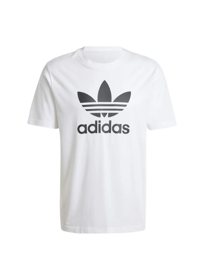 اديداس adidas TREFOIL T-SHIRT White Originals Men T-SHIRTS