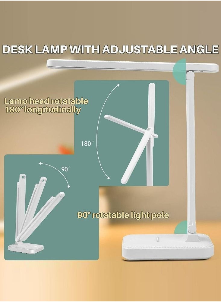 Oasisgalore Rechargeable Touch-Control Desk Lamp with 3 Brightness Settings for Office, Study, Bedside  - Image 4