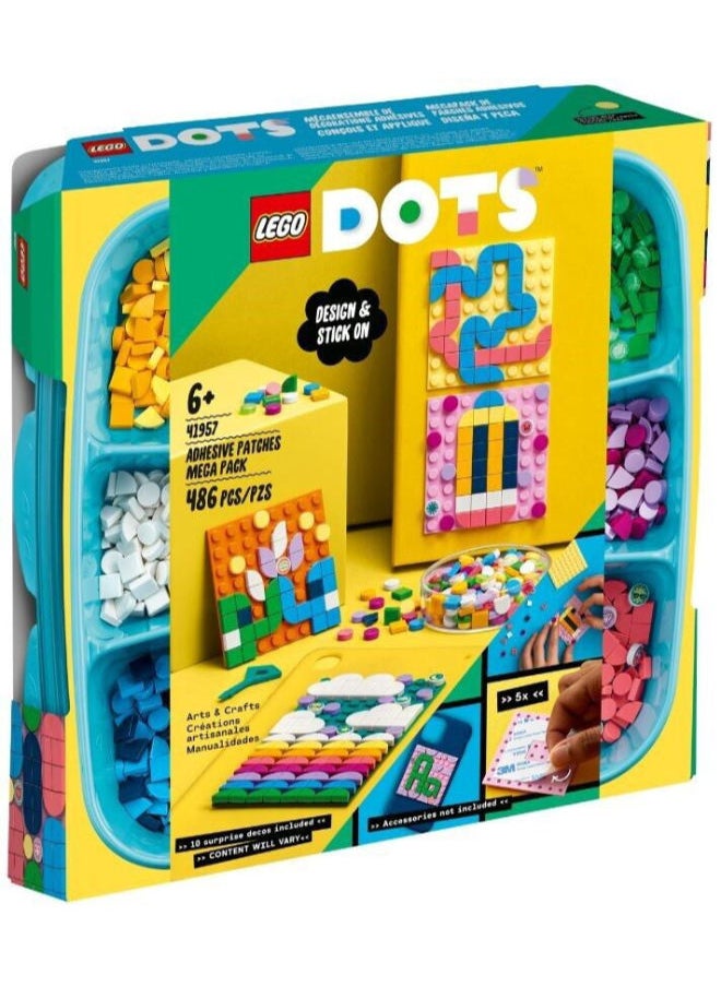 LEGO 41957 Adhesive Patches Mega Pack Building Set  - Image 2