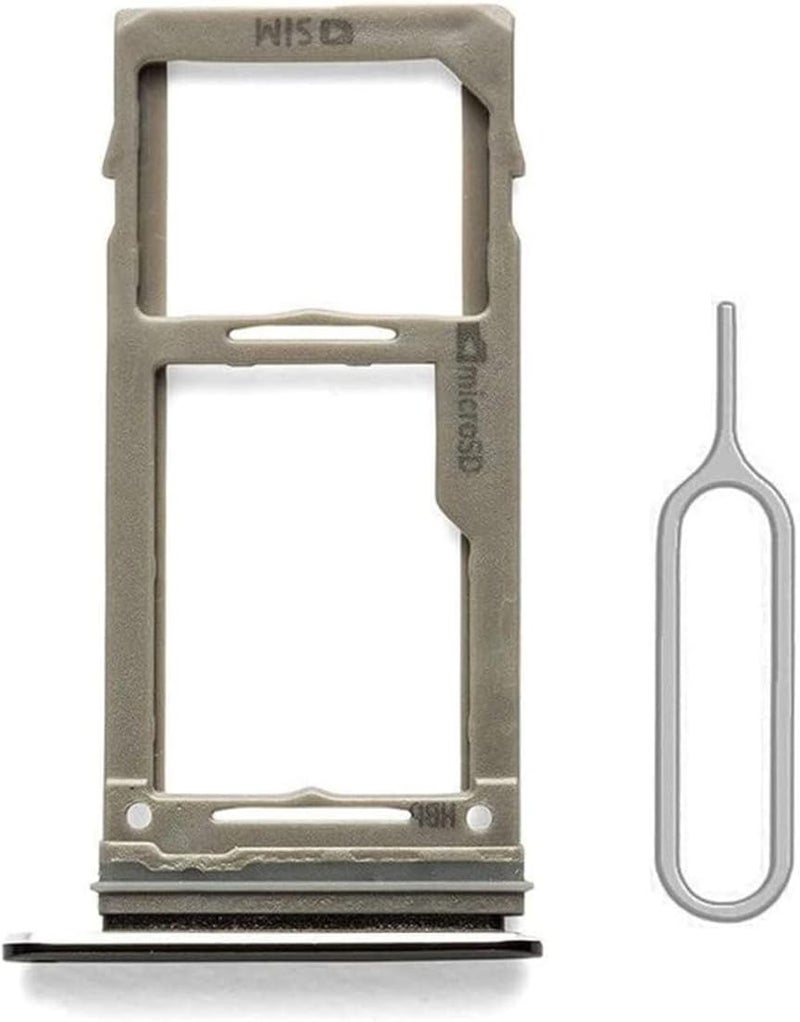 Perzework حامل فتحة بطاقة SIM بديل لجهاز سامسونج جالاكسي S9 و S9 + بلس (خاتم مطاطي مقاوم للماء ودبوس إخراج (نسخة بطاقة SIM واحدة)) - Image 1