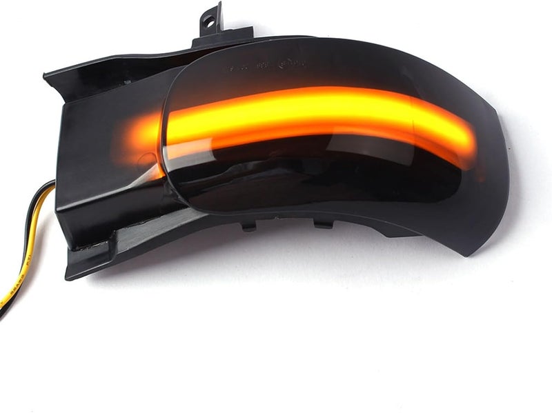 QASULER 2pcs Sequential Amber LED Side Mirror Turn Signal Lights - Image 5