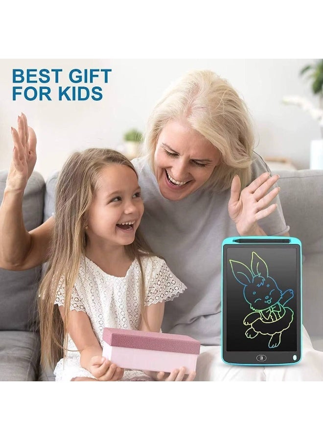 Spark your child's creativity and learning with this premium, eye-protective LCD Writing and Drawing Tablet for kids. Featuring an advanced radiation-free screen that mimics paper and pen writing, this lightweight and durable digital slate comes with a one-touch erase button and drop-resistant housing, providing a perfect mess-free, screen-time alternative for sketching, writing, and early education. - Image 4