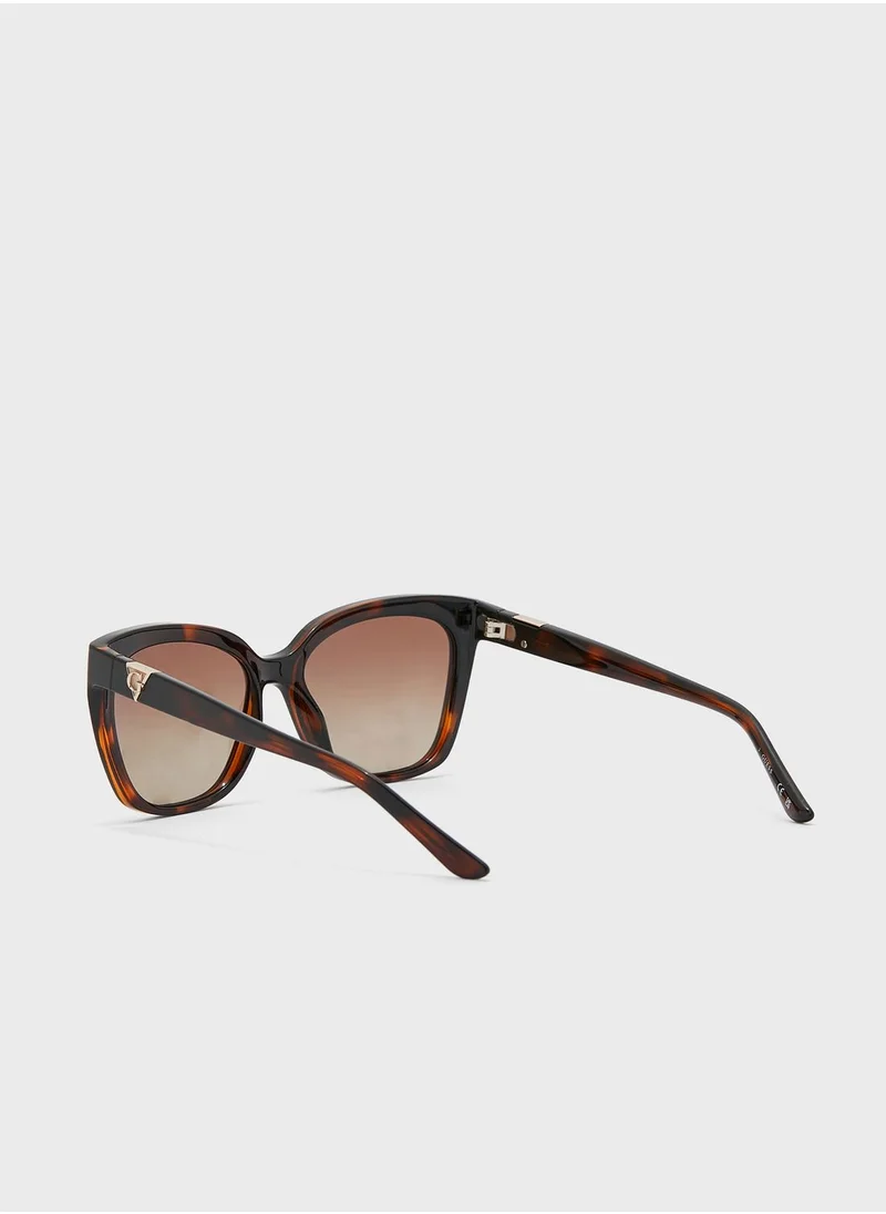GUESS Injected Shaped Sunglasses