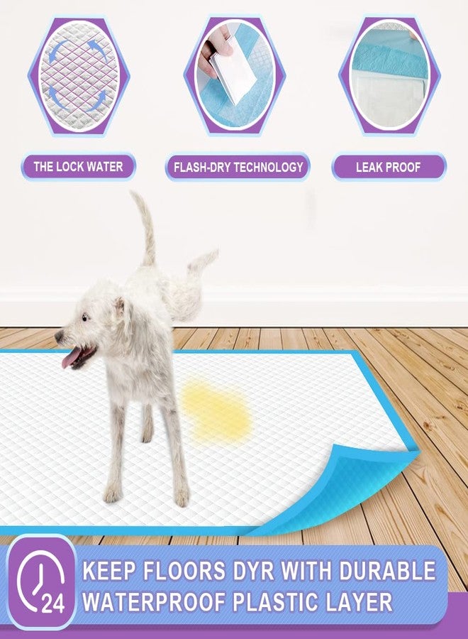 IMMCUTE Puppy Pee Pads 22"x23"-150 Count | Dog Pee Training Pads Super Absorbent & Leak-Proof | Disposable Pet Piddle and Potty Pads for Puppies | Dogs | Doggie| Cats | Rabbits - Image 3