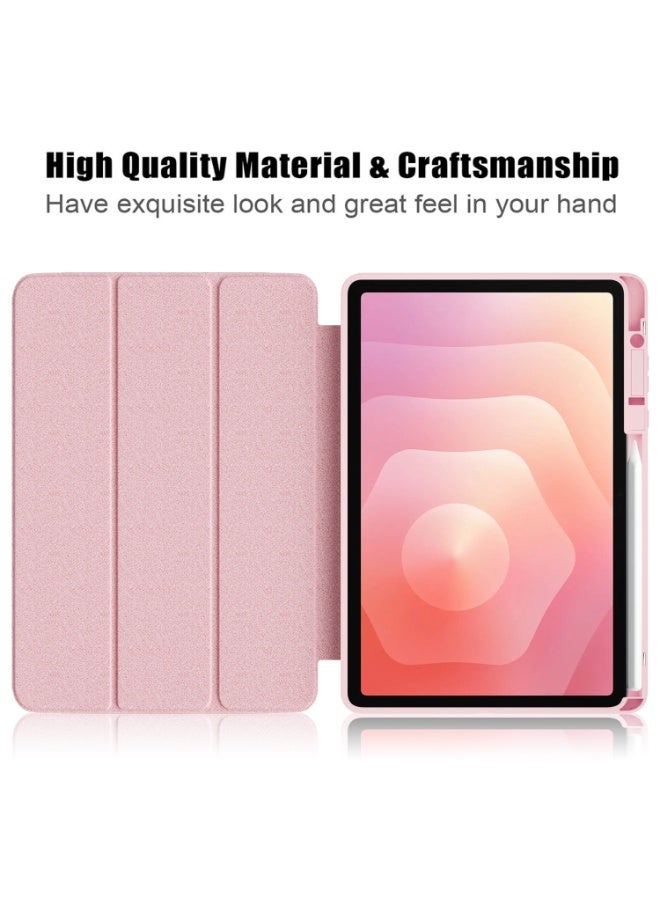 general Case for Samsung Tab S11 SM-X730 11 Inch with Pen Holder,Clear Transparent Hard PC Back Cover Smart Trifold Stand Case for Galaxy Tab S11 ,Auto Wake/Sleep - Image 5