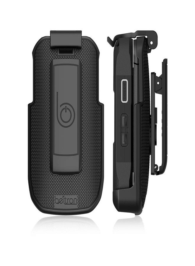 جراب BELTRON لهواتف DuraXV و DuraXE Epic و DuraXA - جراب متين مزود بمشبك حزام دوار لهواتف Kyocera DuraXE Epic E4830 AT&T/FirstNet و DuraXV Extreme E4810 و Extreme+ E4811 Verizon Flip Phone - Image 4