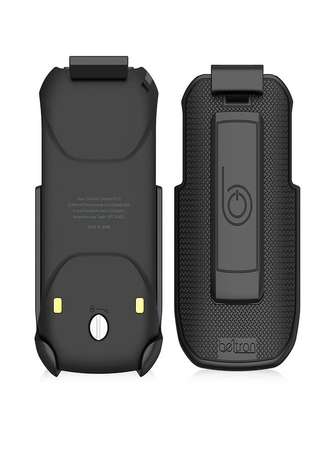 جراب BELTRON لهواتف DuraXV و DuraXE Epic و DuraXA - جراب متين مزود بمشبك حزام دوار لهواتف Kyocera DuraXE Epic E4830 AT&T/FirstNet و DuraXV Extreme E4810 و Extreme+ E4811 Verizon Flip Phone - Image 5