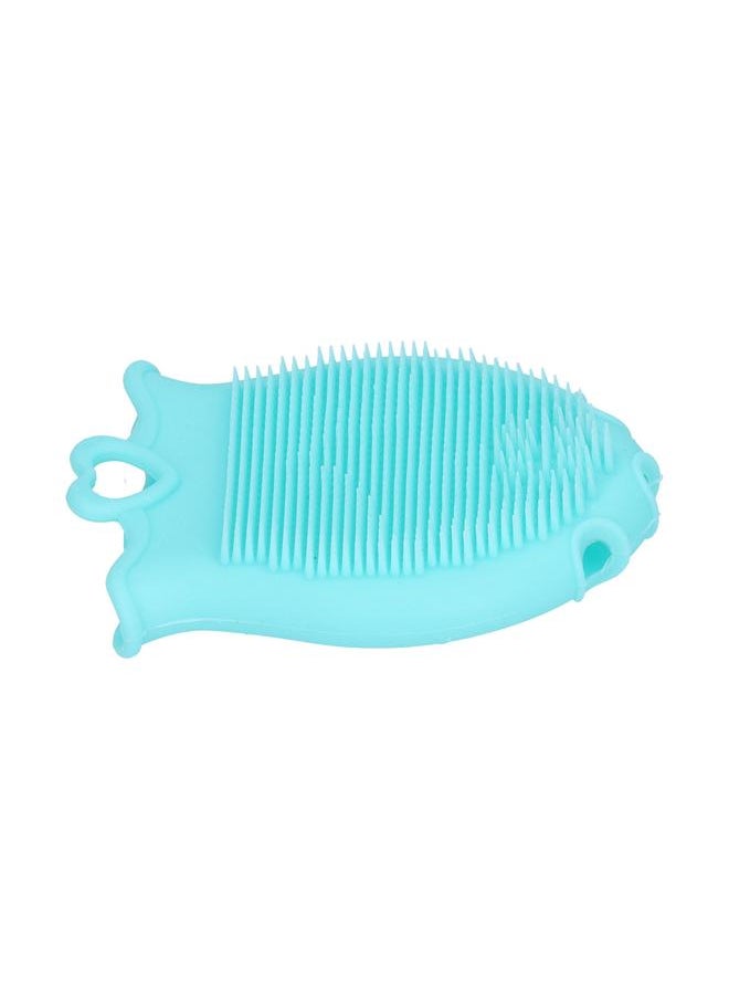 Thoraya Baby Hair Scalp Bush Soft Body Scurf Cleansing Brush Bath Massager Brush for InfantGreen  - Image 3