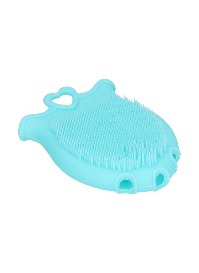 Thoraya Baby Hair Scalp Bush Soft Body Scurf Cleansing Brush Bath Massager Brush for InfantGreen  - Image 2