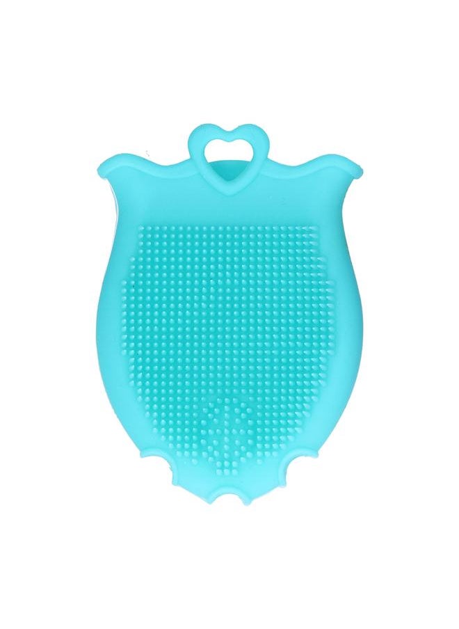 Thoraya Baby Hair Scalp Bush Soft Body Scurf Cleansing Brush Bath Massager Brush for InfantGreen  - Image 1