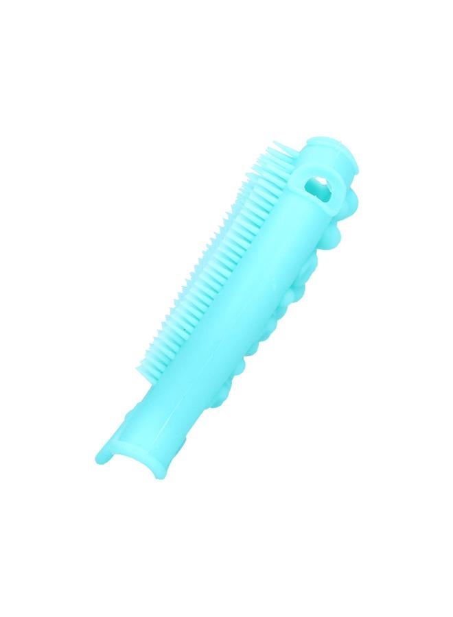 Baby Hair Scalp Bush Soft Body Scurf Cleansing Brush Bath Massager Brush for InfantGreen