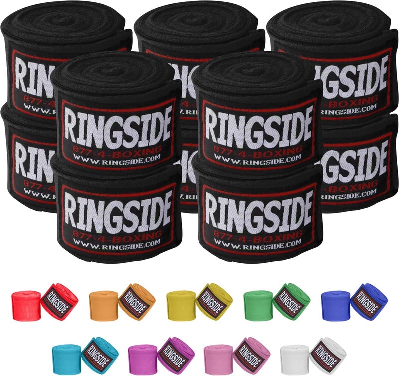 Ringside Mexican Style Boxing Hand Wraps (5 Pairs Pack) - Image 1