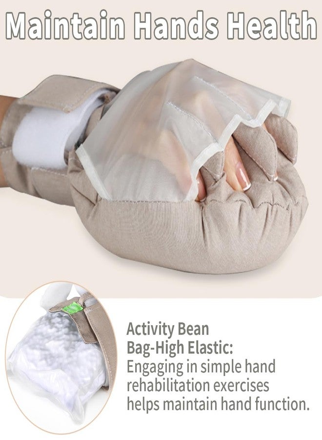 Ehucon Dementia Restraint Gloves-2Pcs,Bed Restraints Control Mitts,Safety Hand Gloves for Elderly/Dementia Patients,Anti Scratch Gloves to Prevent Scratching Harm - Image 4