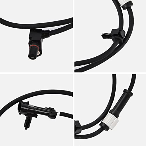 SPEEDWOW ABS Wheel Speed Sensor Front Left Right for Chevy Avalanche 1500, Silverado 1500, Suburban 1500, Tahoe| for GMC Sierra 1500 Yukon, XL| for Cadillac Escalade, ESV, EXT | 84356645 - Image 4
